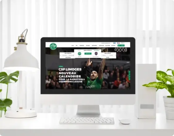 Exemple de site vitrine réalisé par ITI Communication